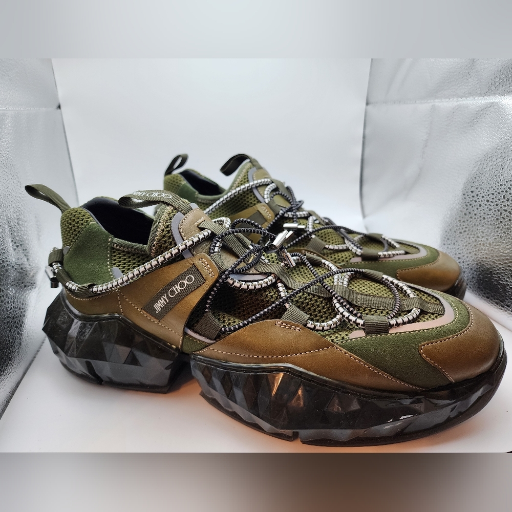 Jimmy Choo Diamond trail sneakers size 43 (US 10)